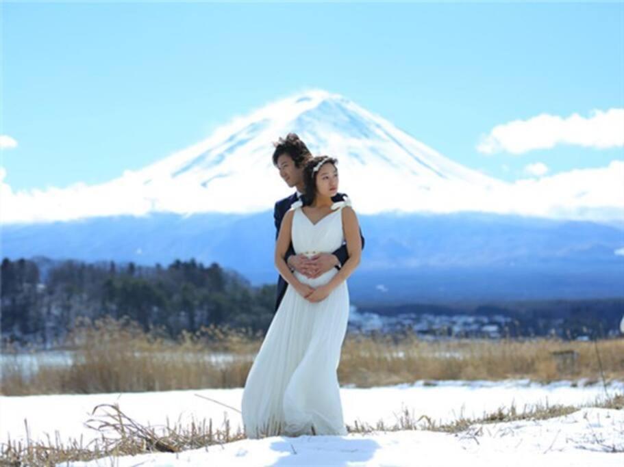 야마나카코 Away From Noise,View Fuji Mt In The Designer House 빌라 외부 사진