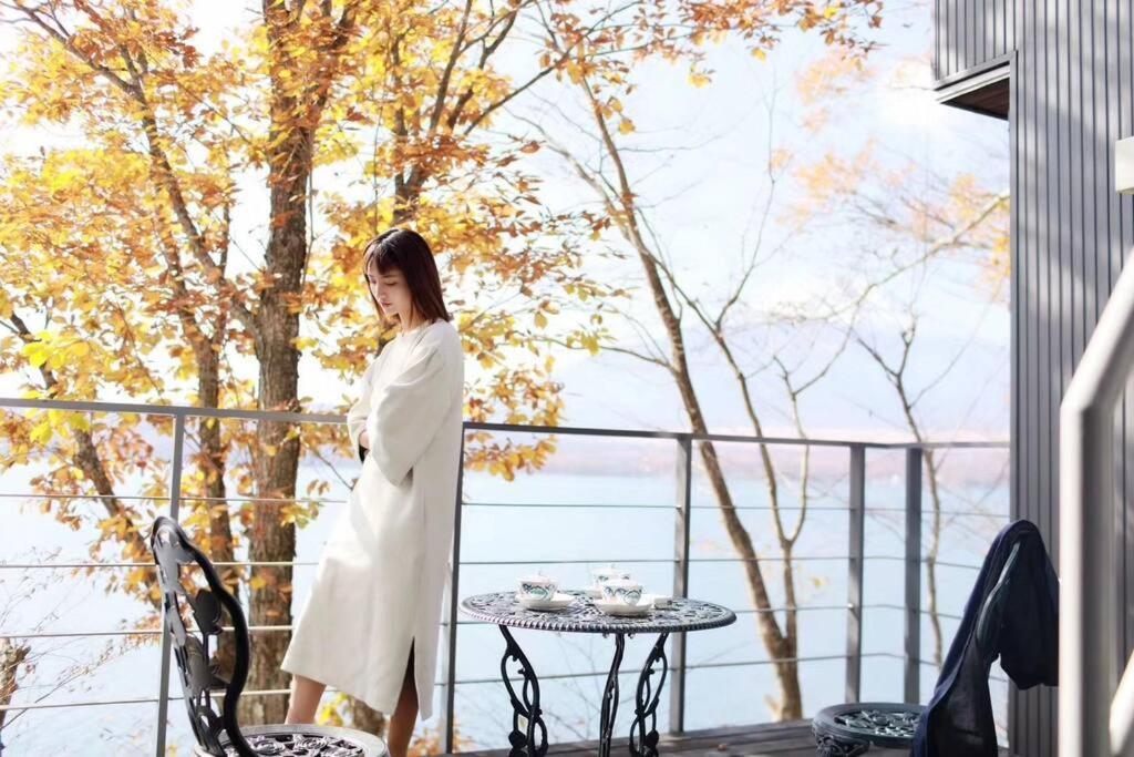 야마나카코 Away From Noise,View Fuji Mt In The Designer House 빌라 외부 사진
