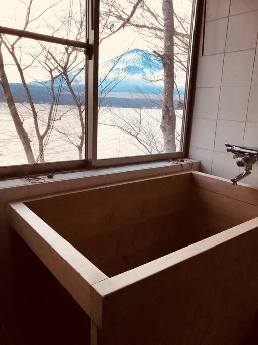 야마나카코 Away From Noise,View Fuji Mt In The Designer House 빌라 외부 사진