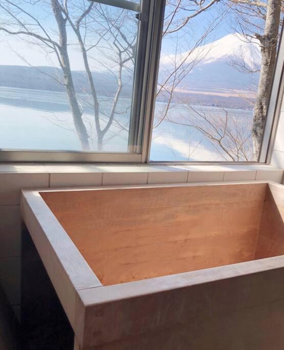 야마나카코 Away From Noise,View Fuji Mt In The Designer House 빌라 외부 사진
