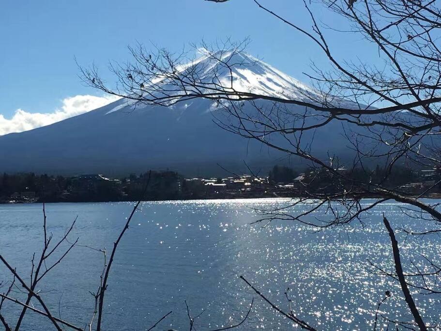 야마나카코 Away From Noise,View Fuji Mt In The Designer House 빌라 외부 사진
